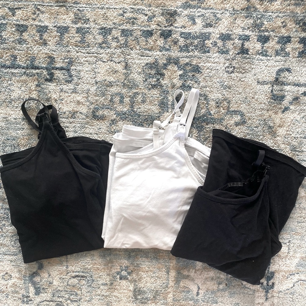 Clip nursing tanks